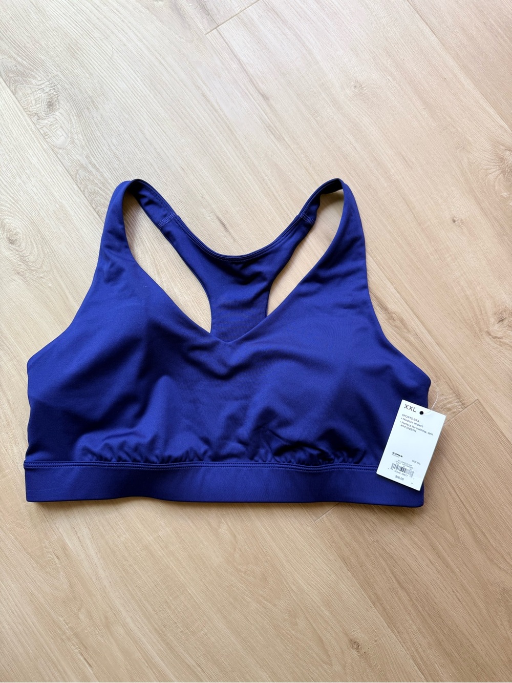 Tek Gear Racerback Sports Bra Blue